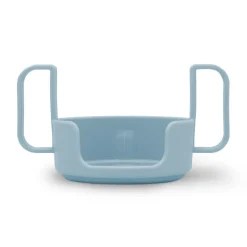 Poignée pour verre en tritan Design Letters, Bleu clair
