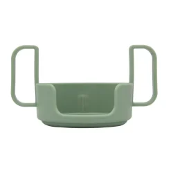 Poignée pour verre en tritan Design Letters, Green