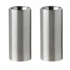 Poivrier et salière AJ cylinda-line, acier inoxydable