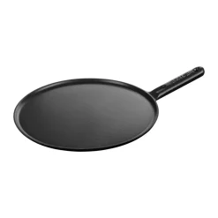 Poêle à crêpes avec poignée en fonte Staub Ø30 cm, Noir