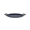 Poêle Comal Victoria à deux poignées pré-assaisonnée, Ø25 cm