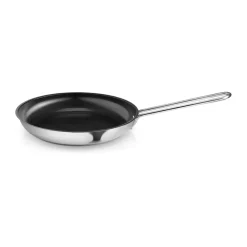 Poêle en céramique Eva Trio Stainless Steel Slip-Let, 28 cm