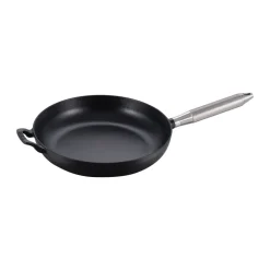 Poêle en fonte noire Buster & Punch Ø28 cm, Poignée en acier