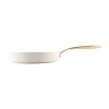 Poêle Heirol Royal Pearl Ø24 cm, Blanc-or