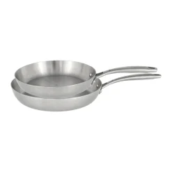 Poêle Nordwik 3-plis en acier inoxydable, 28 cm