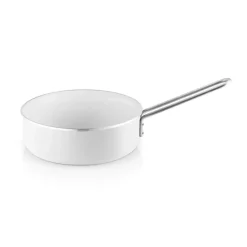 Poêle sauteuse en céramique Eva Trio White Line Slip-Let, 24 cm