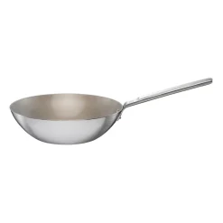 Poêle wok en acier inoxydable Norden Steel 2023, Ø28cm
