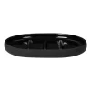 Porte savon Sono 10x13 cm, Noir