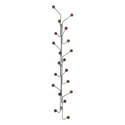 Porte vêtements Bill Vertical, Vert-marron foncé