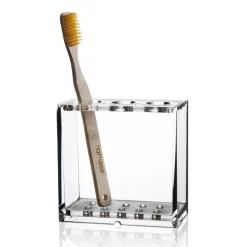 Porte-brosse à dent Nomess, transparent