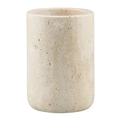 Porte-brosse à dents Travertine 10 cm, Linen