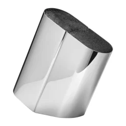 Porte-couteaux Alfredo, Acier inoxydable-argent
