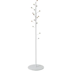 Porte-manteau Bill Floor, Blanc