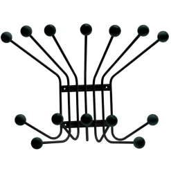 Porte-manteau Bill L, noir