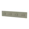 Portemanteau Montana Coat Racks 4 crochets, Fennel