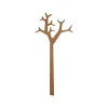 Porte-manteau mural Tree, Chêne laqué transparent