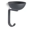 Porte-manteau Nest, Gris foncé