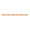 Porte-manteau Relief medium 82 cm, Orange