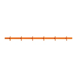 Porte-manteau Relief medium 82 cm, Orange