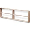 Porte-revue Norr 120cm, Chêne