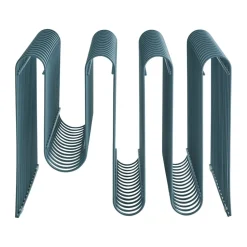 Porte-revues Curva, Dusty blue
