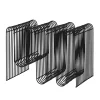 Porte-revues Curva, noir