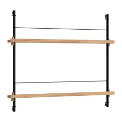 Porte-revues Moebe, Oak-black