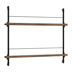 Porte-revues Moebe, Smoked oak-black