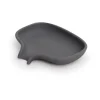 Porte-savon Soap Saver Flow avec bec d’écoulement small, Gris graphite