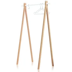 Porte-vêtements Dress-Up 90, naturel-blanc