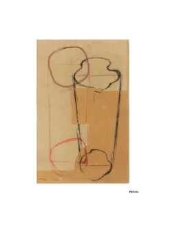 Poster Aalto Art Sketch Brown, 50x70 cm