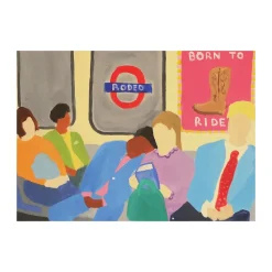 Poster Born to Ride, 50x70 cm