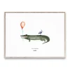 Poster Coco the Crocodile, 30x40 cm
