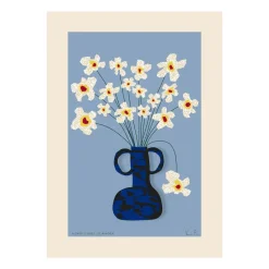 Poster Flower Studies 04 (Marguerite africaine), 30x40 cm