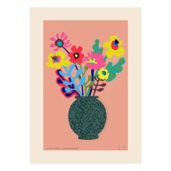 Poster Flower Studies 02 (été), 30x40 cm