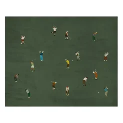 Poster Golfers, 40x50 cm
