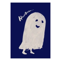 Poster HouoOouu white, 30x40 cm
