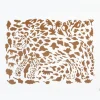 Poster Oiva Toikka Cheetah marron, 50x70 cm