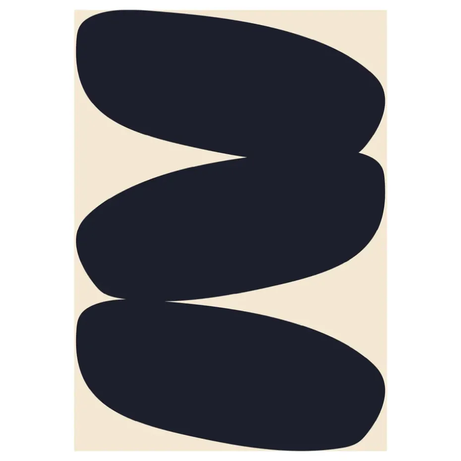 Poster Solid Shapes 01, 50 x 70cm