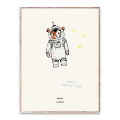 Poster Space Traveller, 30x40 cm