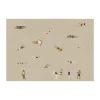 Poster Swimmers, Beige, 50x70 cm
