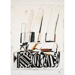 Poster Takes time to pass 70x100 cm, Multi
