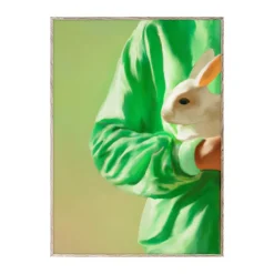 Poster White Rabbit, 70x100 cm