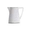 Pot à lait Pin Stripe 20 cl, Blanc