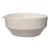 Pot avec bec verseur Ernst blanc nature, H9 cm Ø20 cm