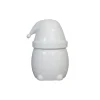 Pot avec couvercle Eating Santa Petit, Shiny white