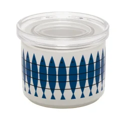 Pot avec couvercle Sill, Bleu