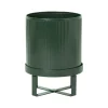 Pot de fleur Bau petit Ø18 cm, Vert foncé