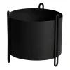 Pot de fleur Pidestall small Ø15 cm, Noir