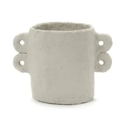 Pot Earth Ø 18 cm, Beige